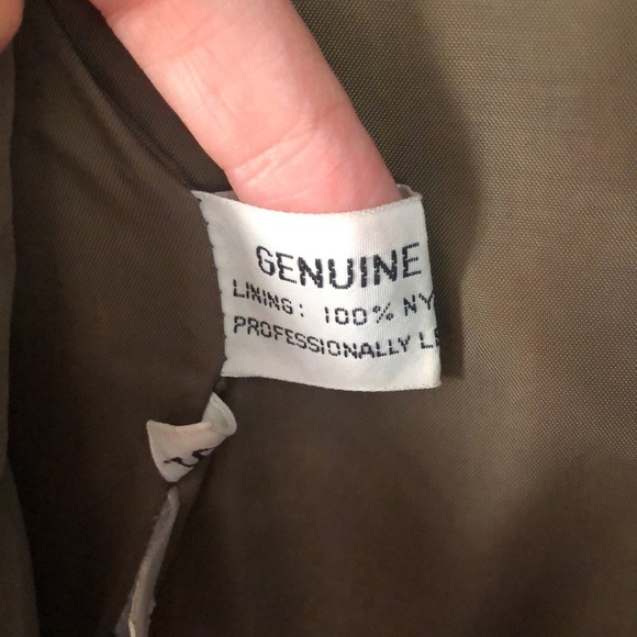 Vintage leather jacket - Picture 5 of 6